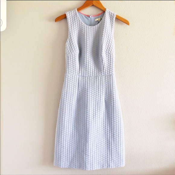 Boden Dresses & Skirts - Boden Quilted Blue Sleeveless Dress 10 R & 14L